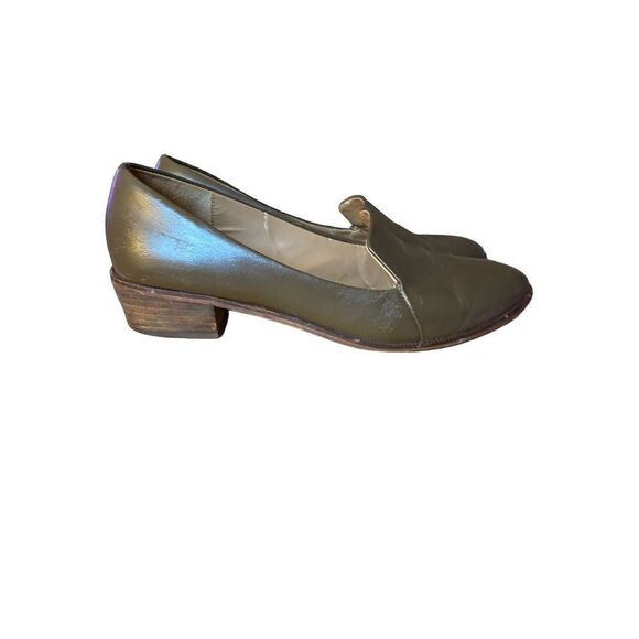 Kelsi dagger KDB victory green leather loafer size 8 - Picture 3 of 7